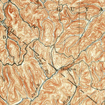 United States Geological Survey Guyandot, WV-OH (1901, 62500-Scale) digital map