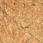 United States Geological Survey Guyandot, WV-OH (1902, 62500-Scale) digital map
