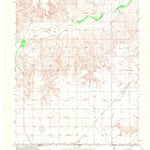 United States Geological Survey Guymon SE, OK (1968, 24000-Scale) digital map