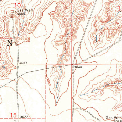 United States Geological Survey Guymon SE, OK (1968, 24000-Scale) digital map