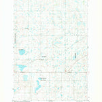 United States Geological Survey Guyson, ND (1982, 24000-Scale) digital map