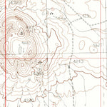 United States Geological Survey Guzmans Lookout Mountain, NM (1985, 24000-Scale) digital map