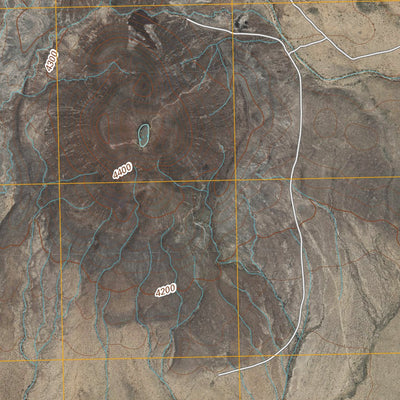 United States Geological Survey Guzmans Lookout Mountain, NM (2010, 24000-Scale) digital map