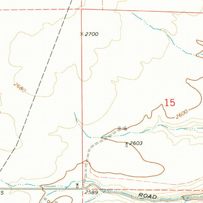 United States Geological Survey Gwendolen, OR (1970, 24000-Scale) digital map