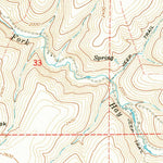 United States Geological Survey Gwendolen, OR (1970, 24000-Scale) digital map