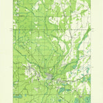 United States Geological Survey Gwinn, MI (1932, 31680-Scale) digital map