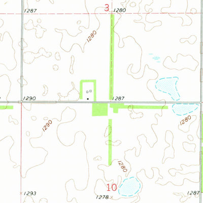 United States Geological Survey Gwinner, ND (1962, 24000-Scale) digital map