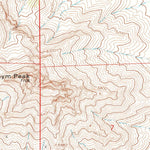 United States Geological Survey Gym Peak, NM (1964, 24000-Scale) digital map