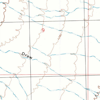 United States Geological Survey Gym Peak, NM (1996, 24000-Scale) digital map