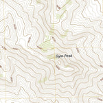 United States Geological Survey Gym Peak, NM (2020, 24000-Scale) digital map