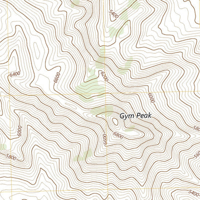 United States Geological Survey Gym Peak, NM (2023, 24000-Scale) digital map