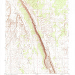 United States Geological Survey Gyp Pocket, AZ (1979, 24000-Scale) digital map