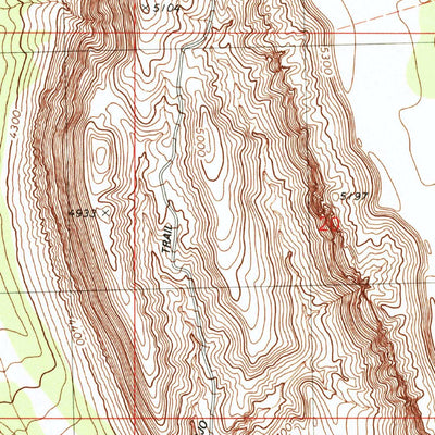 United States Geological Survey Gyp Pocket, AZ (1979, 24000-Scale) digital map