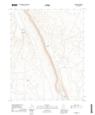 United States Geological Survey Gyp Pocket, AZ (2021, 24000-Scale) digital map