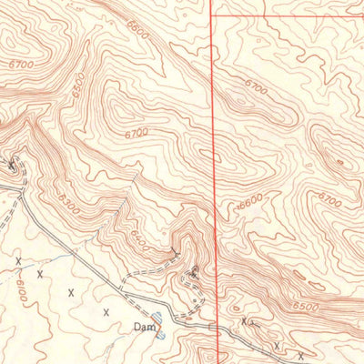 United States Geological Survey Gypsum Gap, CO (1949, 24000-Scale) digital map