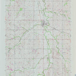 United States Geological Survey Gypsum, KS (1955, 24000-Scale) digital map