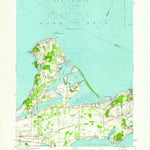 United States Geological Survey Gypsum, OH (1959, 24000-Scale) digital map