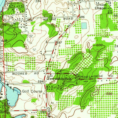 United States Geological Survey Gypsum, OH (1959, 24000-Scale) digital map