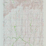 United States Geological Survey Gypsum SE, KS (1964, 24000-Scale) digital map