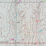 United States Geological Survey Gypsum SE, KS (1964, 24000-Scale) digital map
