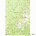 United States Geological Survey Gypsy Peak, WA (1967, 24000-Scale) digital map