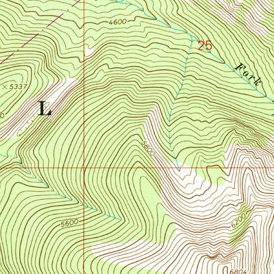 United States Geological Survey Gypsy Peak, WA (1967, 24000-Scale) digital map