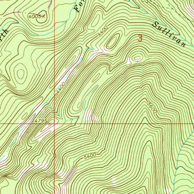 United States Geological Survey Gypsy Peak, WA (1967, 24000-Scale) digital map