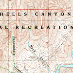 United States Geological Survey Haas Hollow, OR (1990, 24000-Scale) digital map
