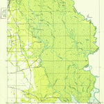 United States Geological Survey Haaswood, LA-MS (1950, 31680-Scale) digital map