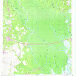 United States Geological Survey Haaswood, LA-MS (1959, 24000-Scale) digital map