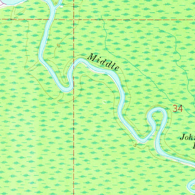 United States Geological Survey Haaswood, LA-MS (1959, 24000-Scale) digital map