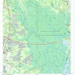 United States Geological Survey Haaswood, LA-MS (1993, 24000-Scale) digital map