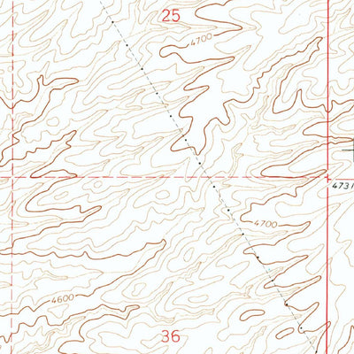 United States Geological Survey Haberstock Hill, AZ (1973, 24000-Scale) digital map
