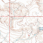 United States Geological Survey Habig Spring, WY (1990, 24000-Scale) digital map