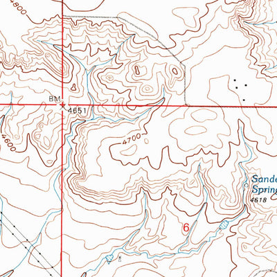 United States Geological Survey Habig Spring, WY (1990, 24000-Scale) digital map