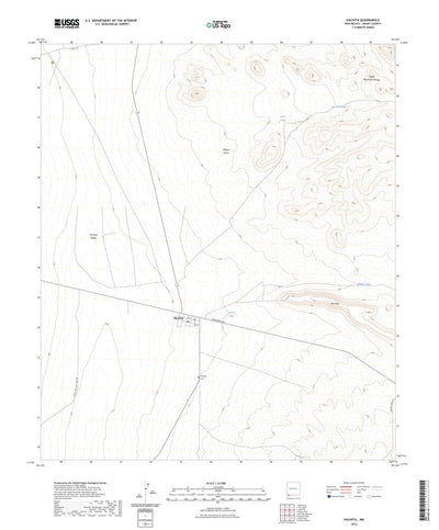 United States Geological Survey Hachita, NM (2023, 24000-Scale) digital map
