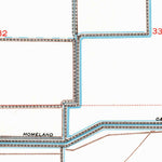 United States Geological Survey Hacienda Ranch NE, CA (1954, 24000-Scale) digital map