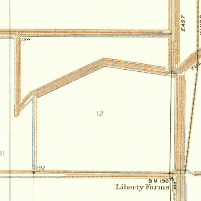 United States Geological Survey Hacienda Ranch NW, CA (1935, 31680-Scale) digital map
