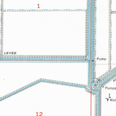 United States Geological Survey Hacienda Ranch NW, CA (1954, 24000-Scale) digital map