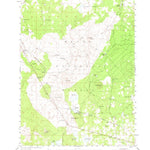 United States Geological Survey Hackamore, CA (1952, 62500-Scale) digital map