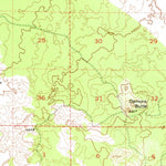 United States Geological Survey Hackamore, CA (1952, 62500-Scale) digital map