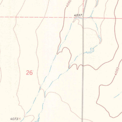 United States Geological Survey Hackamore Ranch, CO (1966, 24000-Scale) digital map