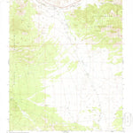 United States Geological Survey Hackberry, AZ (1968, 24000-Scale) digital map