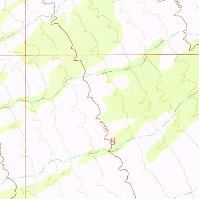 United States Geological Survey Hackberry, AZ (1968, 24000-Scale) digital map