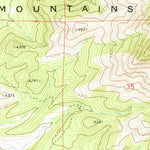 United States Geological Survey Hackberry, AZ (1968, 24000-Scale) digital map