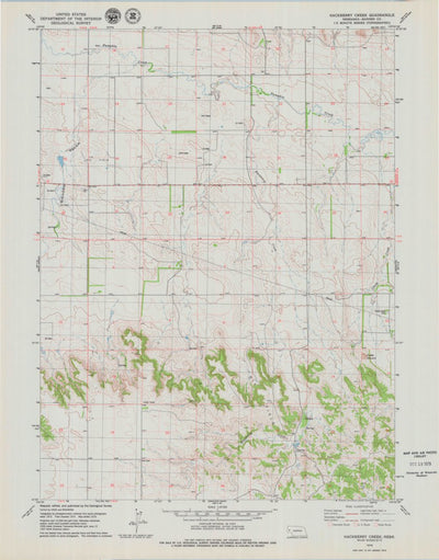 United States Geological Survey Hackberry Creek, NE (1979, 24000-Scale) digital map