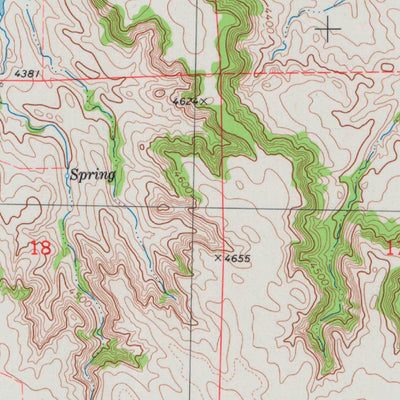 United States Geological Survey Hackberry Creek, NE (1979, 24000-Scale) digital map
