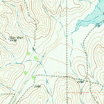 United States Geological Survey Hackberry Creek, TX-OK (1967, 24000-Scale) digital map