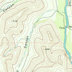 United States Geological Survey Hackberry Crossing, TX (1973, 24000-Scale) digital map