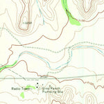 United States Geological Survey Hackberry Draw SW, TX (1969, 24000-Scale) digital map